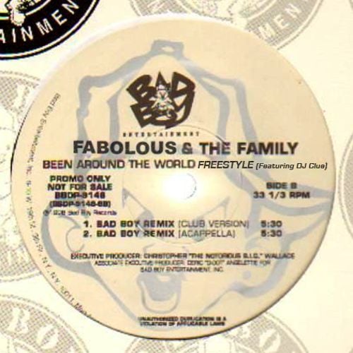 Album cover art for "Been Around The World Freestyle" by Fabolous & DJ Clue