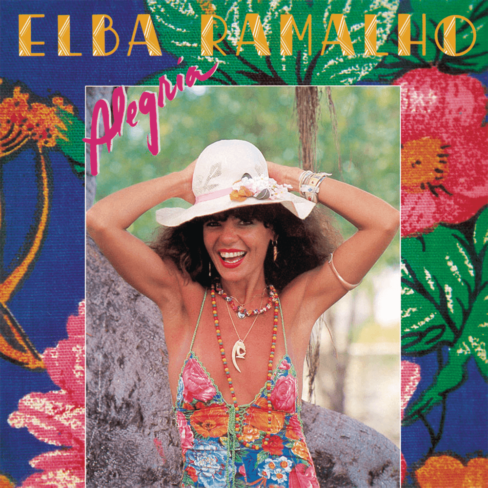 Album cover art for "Amor Com Café" by Elba Ramalho