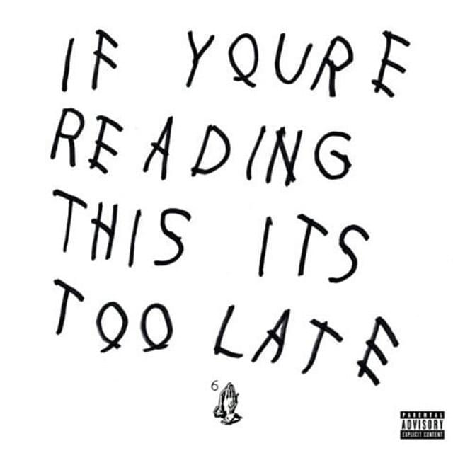 Album cover art for "If You’re Reading This It’s Too Late Review" by ​swinelord
