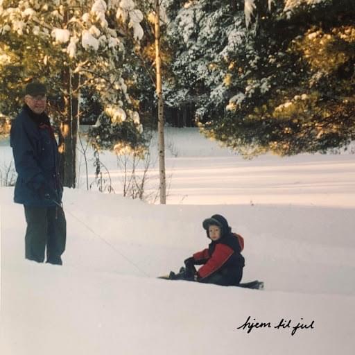 Album cover art for "Hjem til jul" by Simen Steinklev