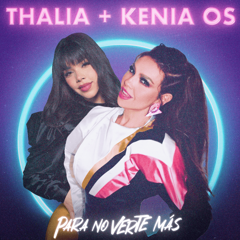 Album cover art for "Para No Verte Más" by Thalía
