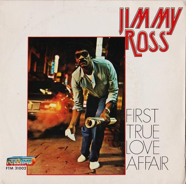 Album cover art for "First True Love Affair" by Jimmy Ross