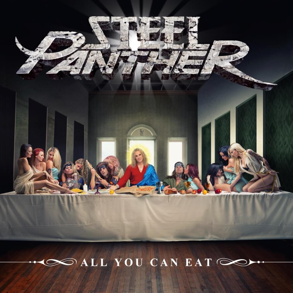 Album cover art for "Fucking My Heart in the Ass" by Steel Panther