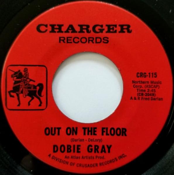 Album cover art for "Out on the Floor" by Dobie Gray