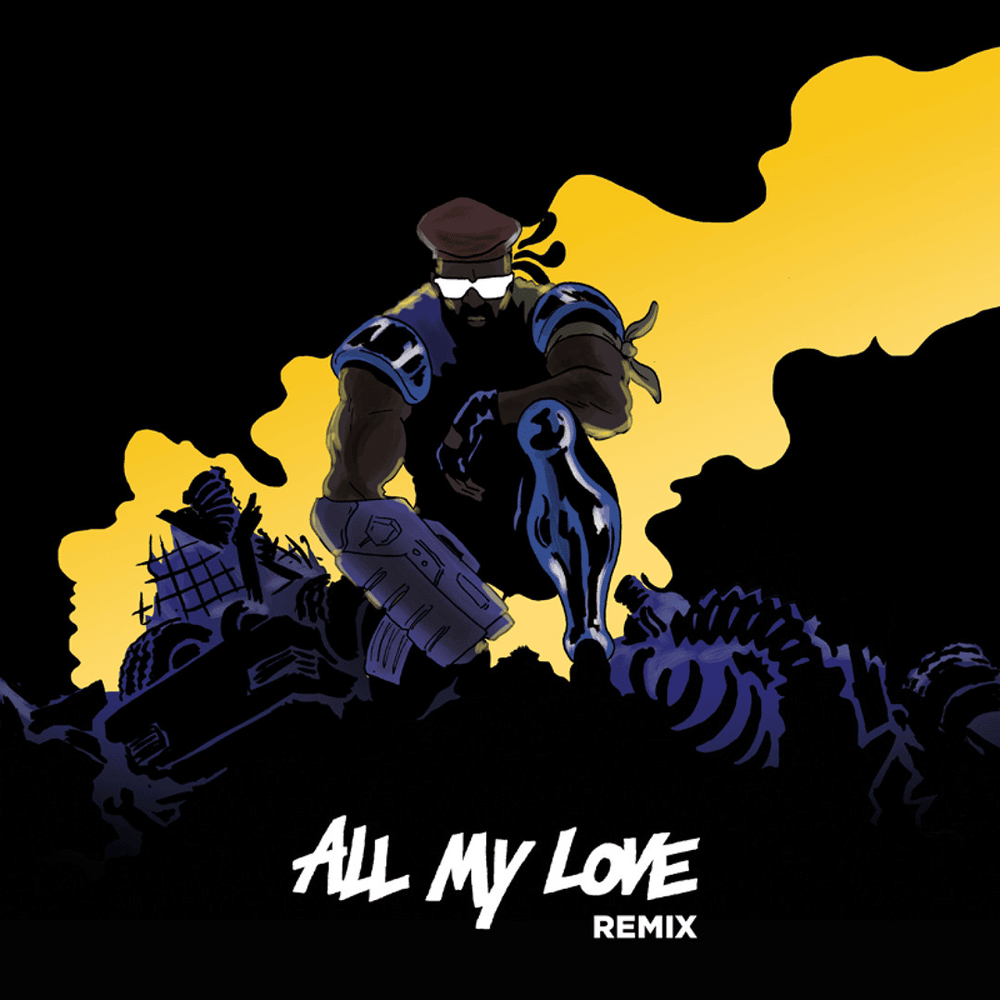 Album cover art for "All My Love (Remix)" by Major Lazer & Ariana Grande & Machel Montano