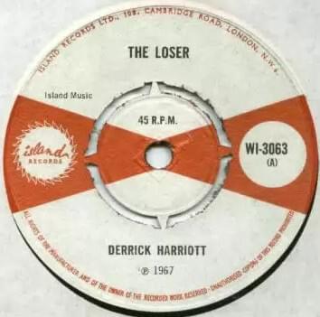 Album cover art for "The Loser" by Derrick Harriott