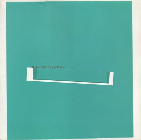 Album cover art for "Shudder / King of Snake" by Underworld