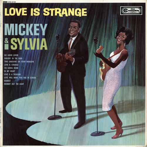 Album cover art for "Love Is Strange" by Mickey & Sylvia