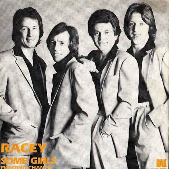 Album cover art for "Some Girls" by Racey