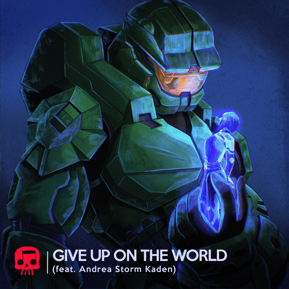 Album cover art for "Give Up on the World" by JT Music & Andrea Storm Kaden