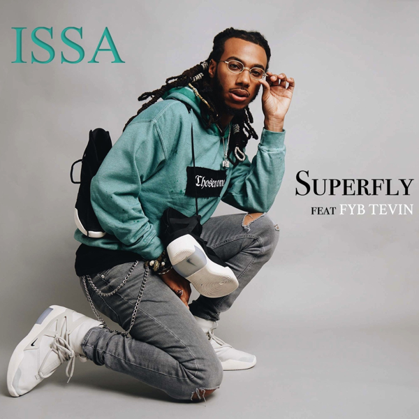 Album cover art for "Superfly" by Issa
