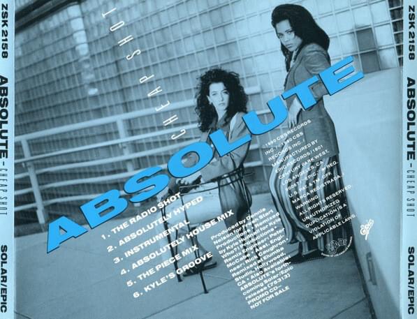Album cover art for "Cheap Shot" by Absolute