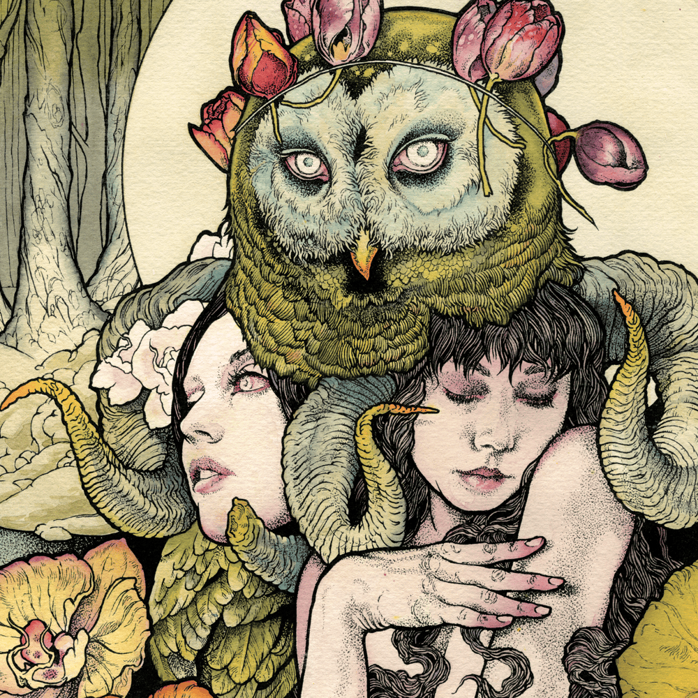 Album cover art for "Ordsmedar av Rang" by Kvelertak