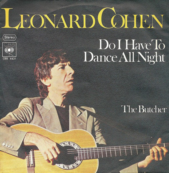 Album cover art for "The Butcher" by Leonard Cohen