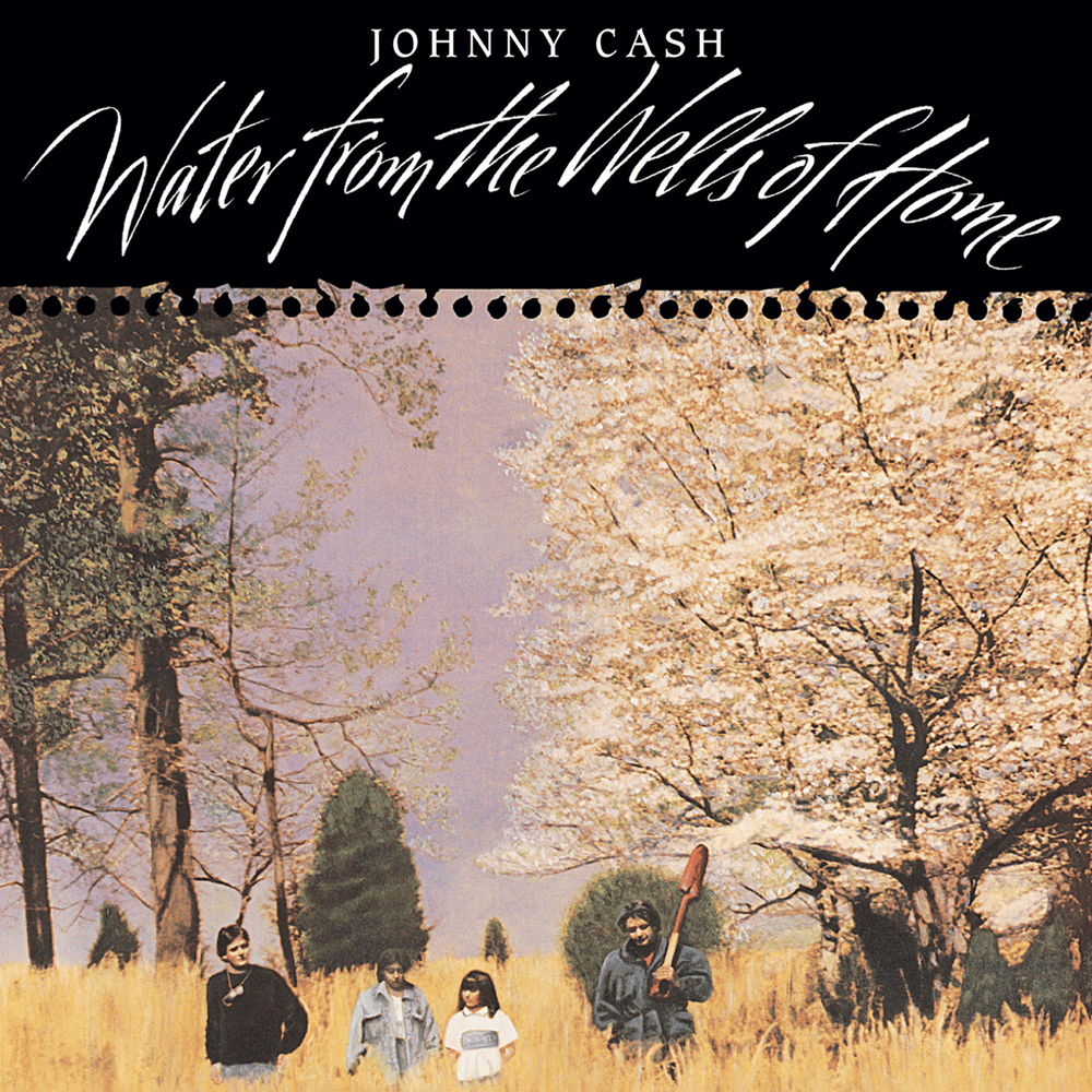 Album cover art for "That Old Wheel" by Johnny Cash & Hank Williams Jr.
