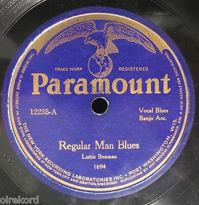 Album cover art for "Regular Man Blues (Take 1)" by Lottie Kimbrough
