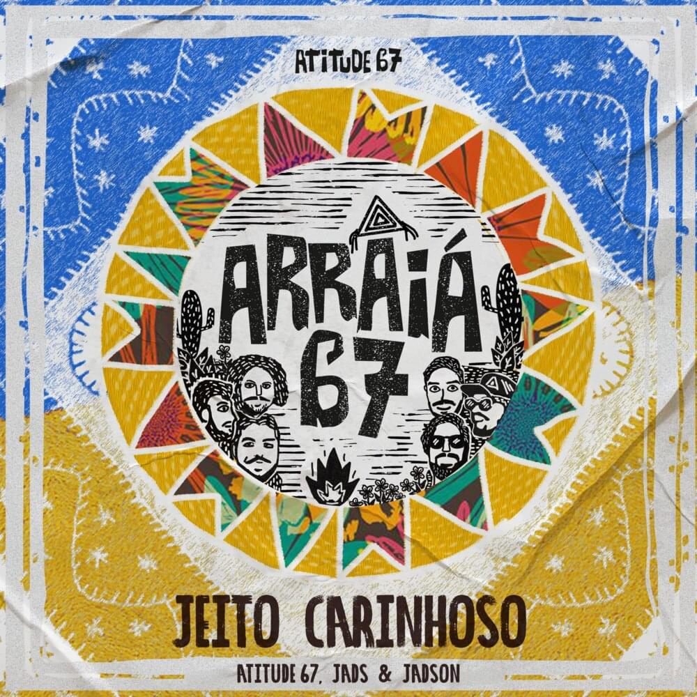 Album cover art for "Jeito Carinhoso" by Atitude 67 & Jads & Jadson