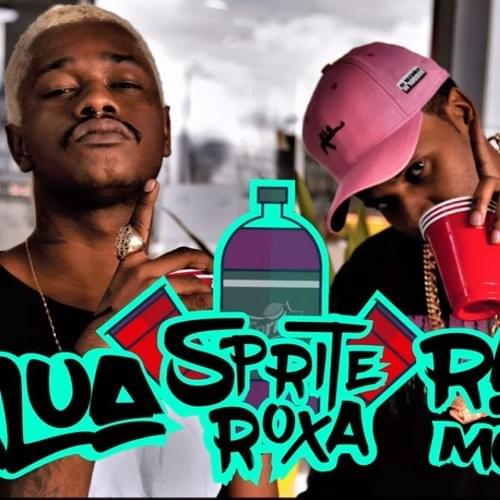 Album cover art for "Sprite Roxa" by Raffa Moreira & DaLua