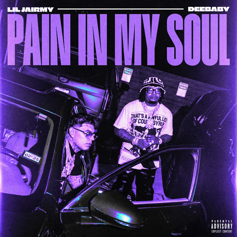 Album cover art for "Pain In My Soul" by Lil Jairmy