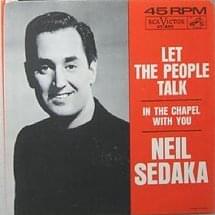 Album cover art for "Let The People Talk" by Neil Sedaka