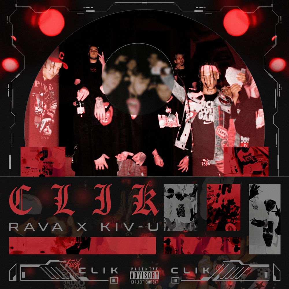 Album cover art for "CLIK" by RAVA