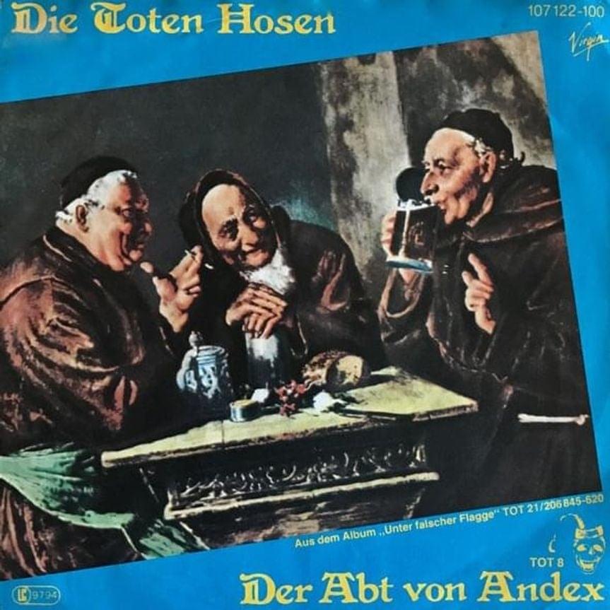 Album cover art for "Der Abt von Andex" by Die Toten Hosen