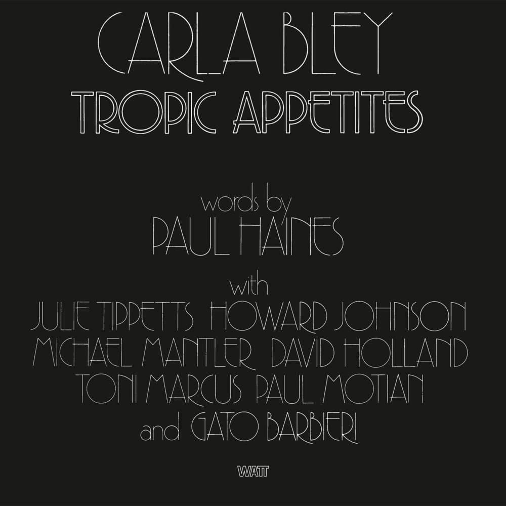 Enormous Tots by Carla Bley