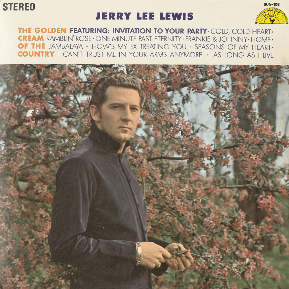 Album cover art for "How’s My Ex Treating You" by Jerry Lee Lewis