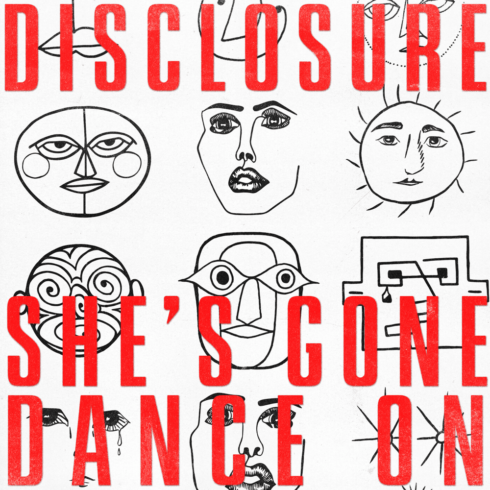 Album cover art for "She’s Gone, Dance On" by Disclosure