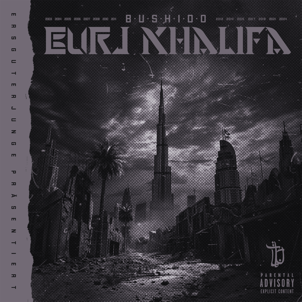 Album cover art for "Burj Khalifa" by Bushido