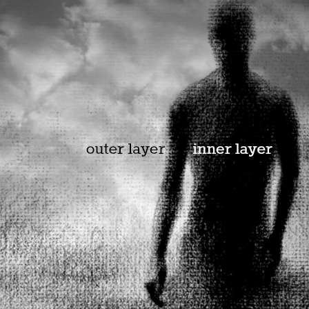 Album cover art for "Outer Layer/Inner Layer" by Onemanband