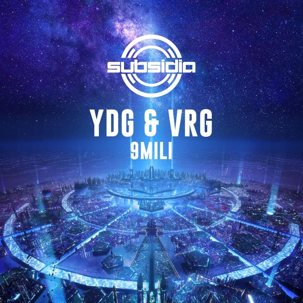 Album cover art for "9Mili" by YDG & VRG