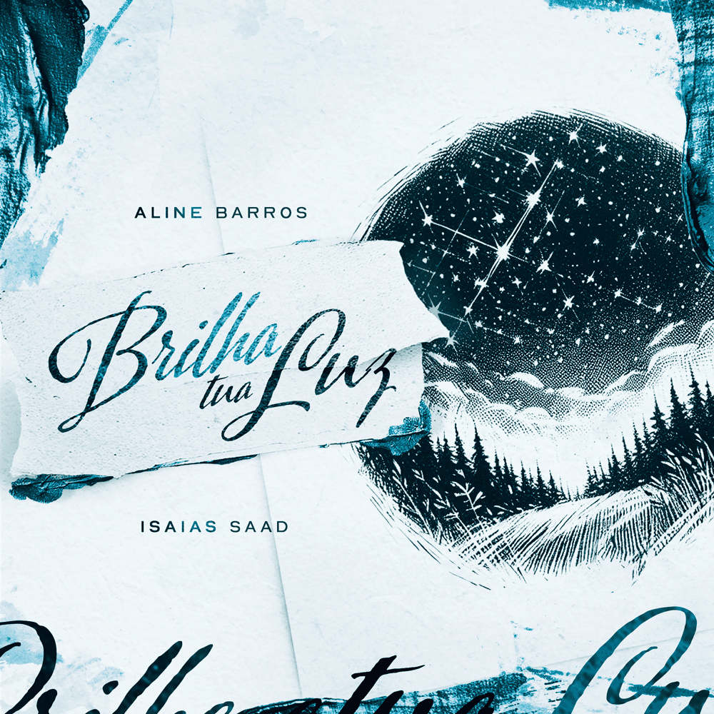 Album cover art for "Brilha Tua Luz" by Aline Barros