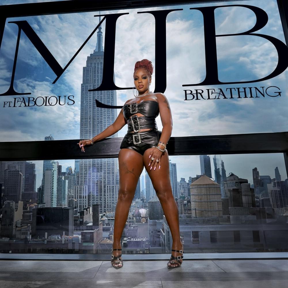Album cover art for "Breathing" by Mary J. Blige & Fabolous