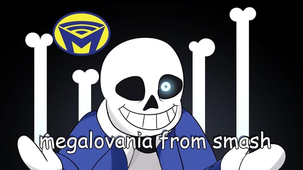 Album cover art for "Megalovania 4: The Revenge" by Man on the Internet & Alex Beckham