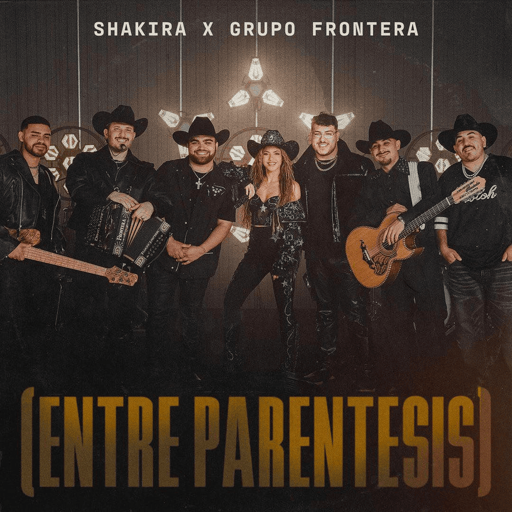 Album cover art for "(Entre Paréntesis)" by Shakira
