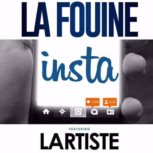 Album cover art for "Insta" by La Fouine & Lartiste