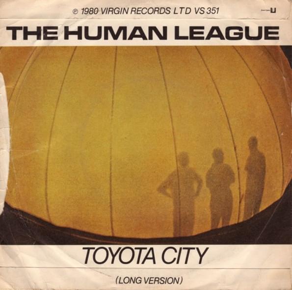 Album cover art for "Toyota City" by The Human League
