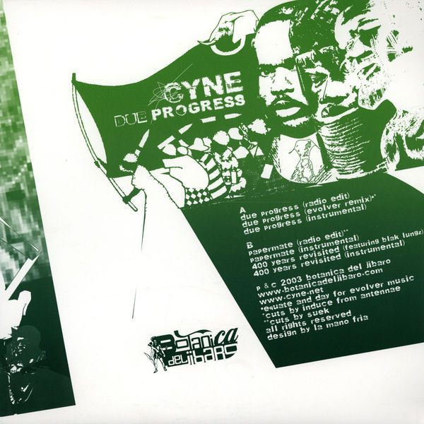 Album cover art for "Due Progress (Instrumental)" by CYNE
