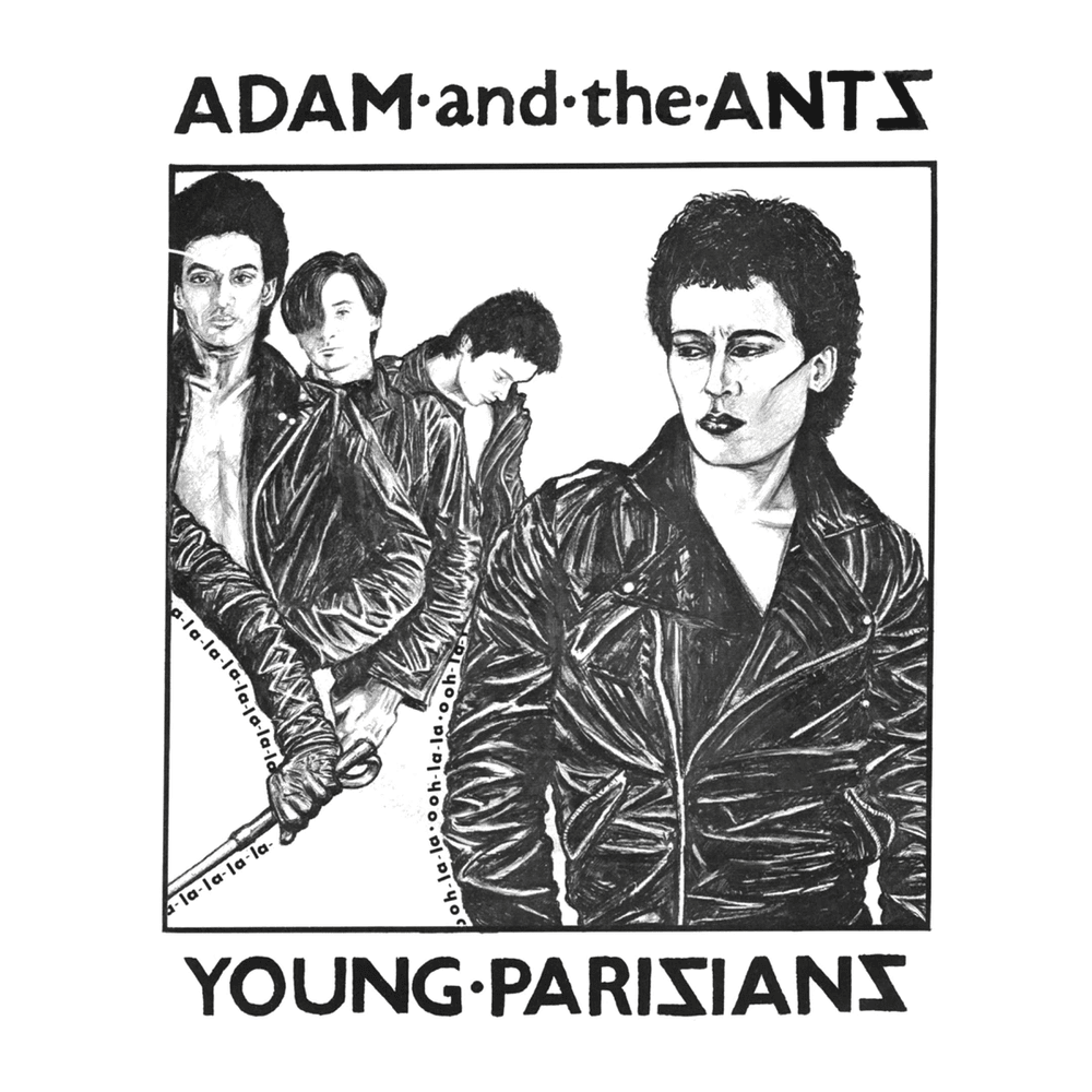 Album cover art for "Young Parisians" by Adam and the Ants