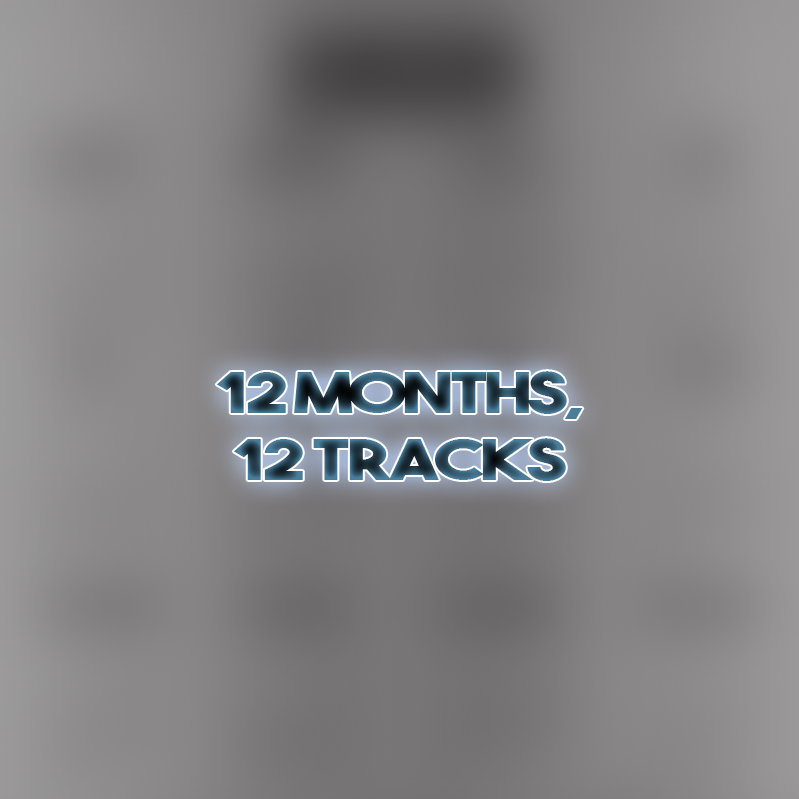 Cover image for 12 Months, 12 Tracks