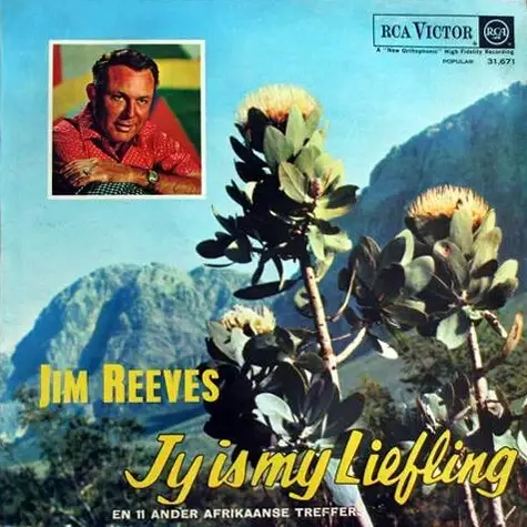 Album cover art for "Ding Dong" by Jim Reeves