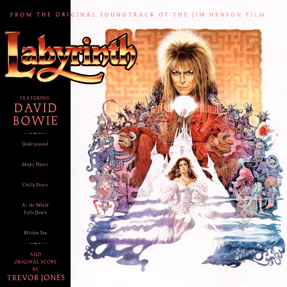 Album cover art for "As the World Falls Down" by David Bowie