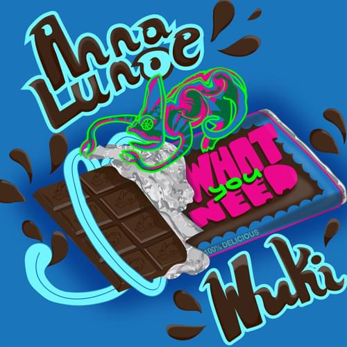 Album cover art for "What You Need" by Anna Lunoe