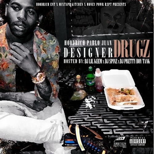 Album cover art for "Brick Wrapper" by Hoodrich Pablo Juan & DC White & Diego Dose