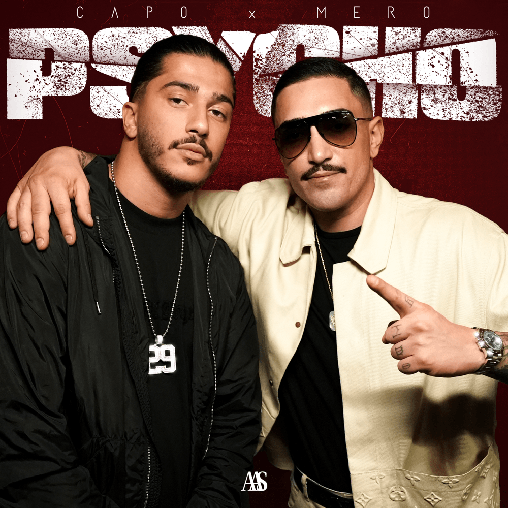 Album cover art for "PSYCHO" by CAPO