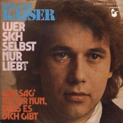 Album cover art for "Wer sich selbst nur liebt" by Roland Kaiser