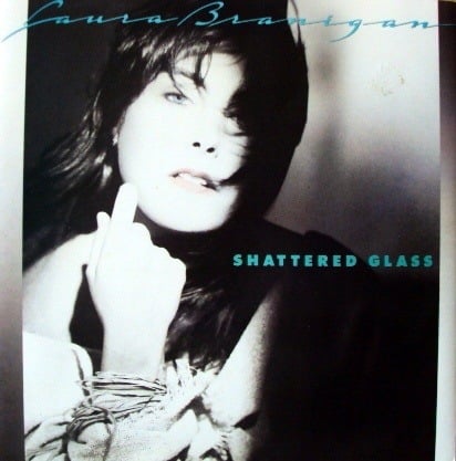 Album cover art for "Shattered Glass" by Laura Branigan