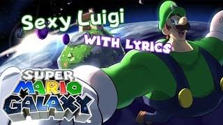 Album cover art for "Sexy Luigi WITH LYRICS" by Juno Songs