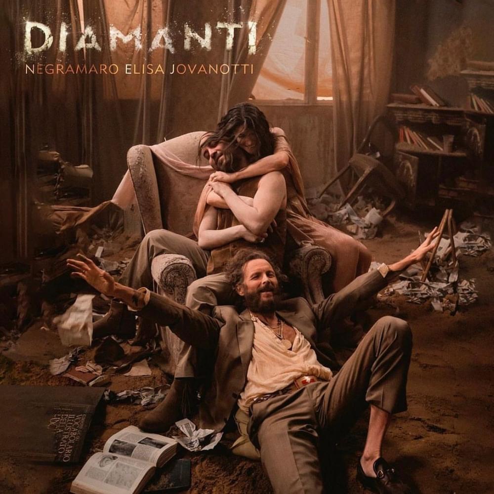 Album cover art for "Diamanti" by Negramaro & Elisa & Jovanotti